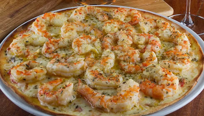 Pizza de Camarão Especial