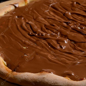 Pizza de Chocolate ao Leite