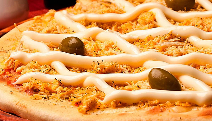 Pizza de Frango com Catupiry