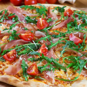 Pizza Parma com Rúcula